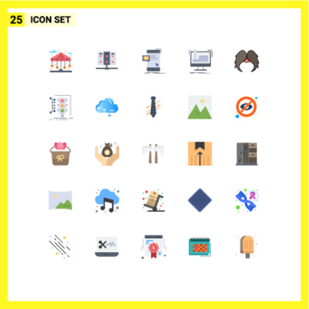 動態制造 25個可編輯向量設計元素賦能散裝工廠產品營銷